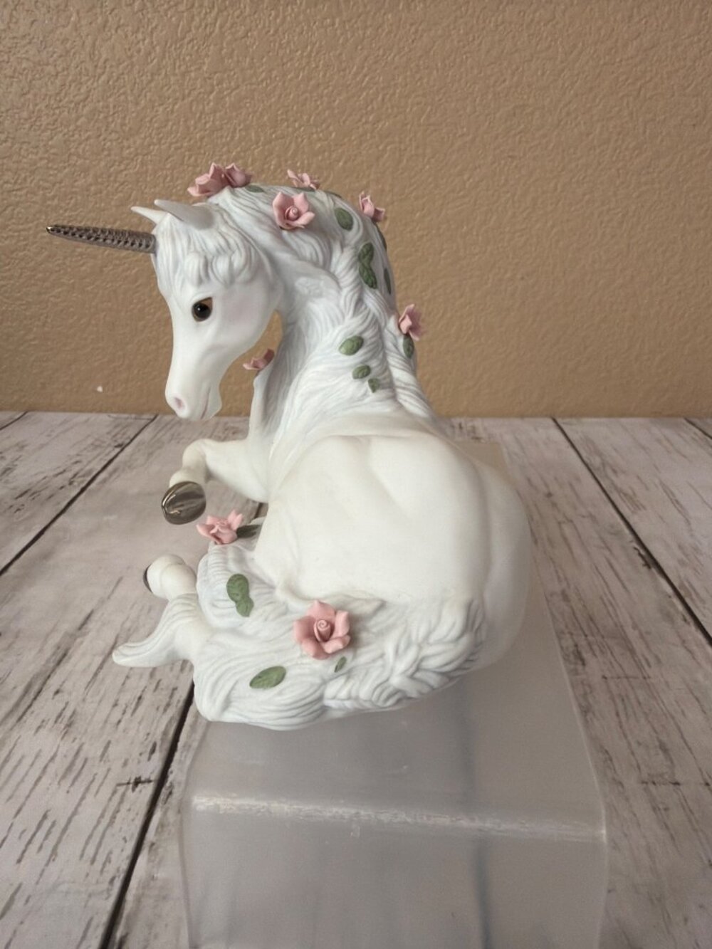 1990 Princeton Gallery Love’s Sweetness Unicorn Porcelain Figurine - No Box/COA - Picture 3 of 13